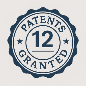 12 patents granted